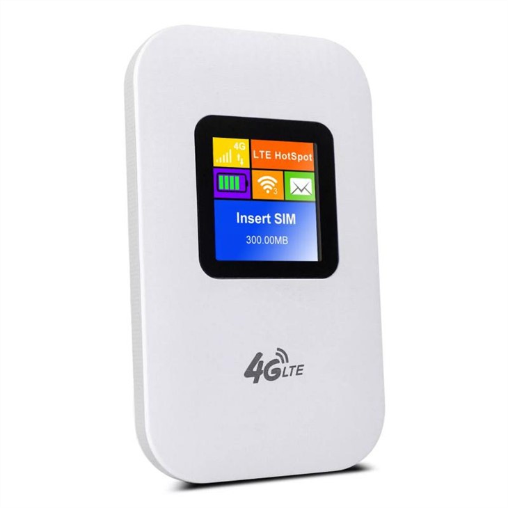 4G LTE Routeur ak Ekran LCD